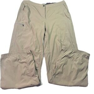 LL Bean Women's Water-Repellent Comfort Trail Pants Straight Misses 10 Reg EUC